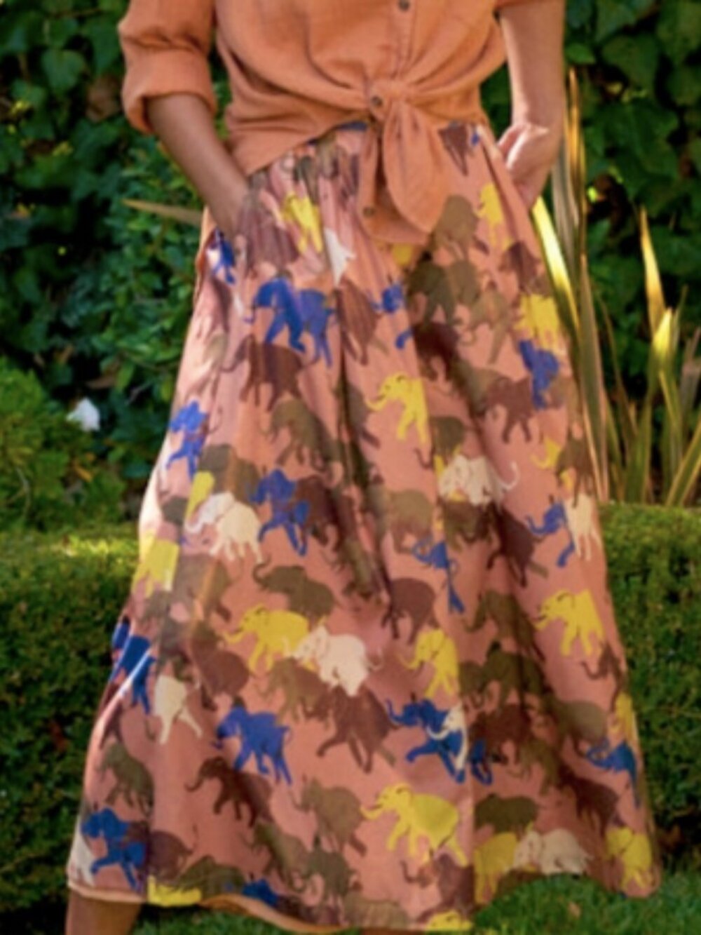 NWOT Rare Anthropologie The Odells Alexis Pant Dune Multi (Medium) - Picture 3 of 9